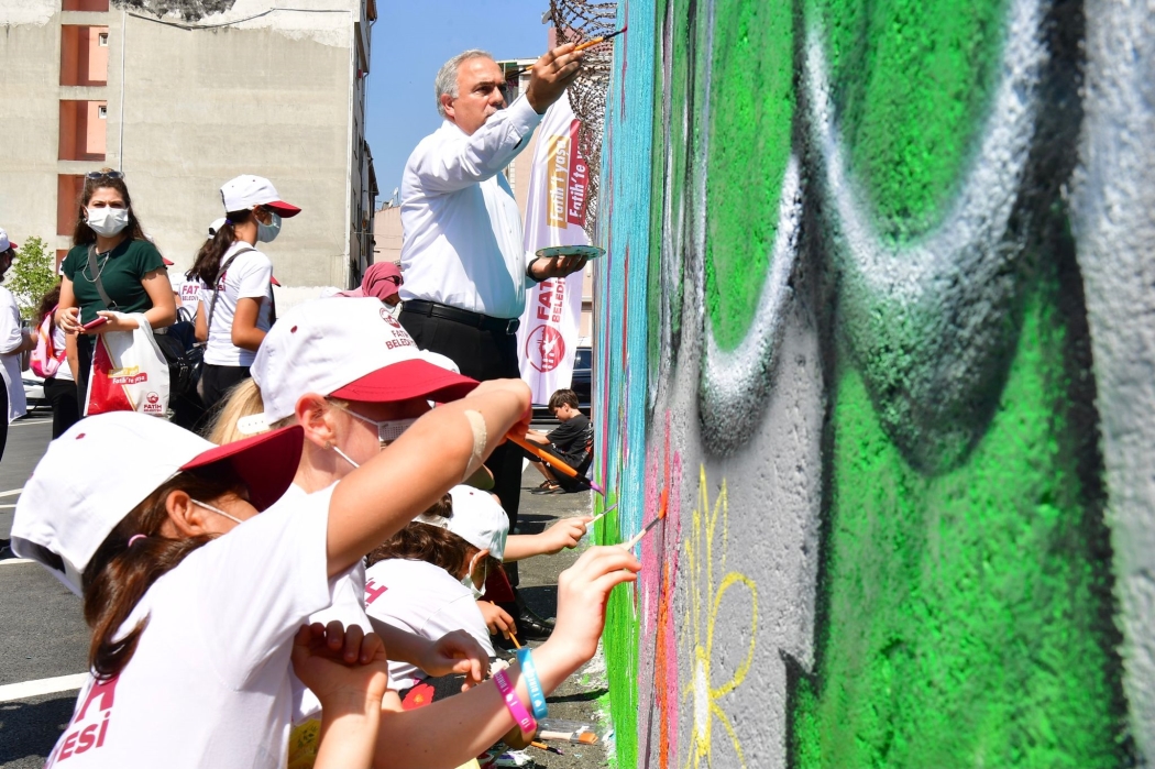 Parkta Sanat Var Haberi