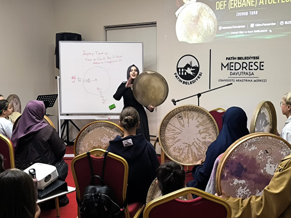 Anneler ve Çocuklarımız, Medrese Davutpaşa'da Defin Ritmiyle Müzik Yolculuğuna Başladı