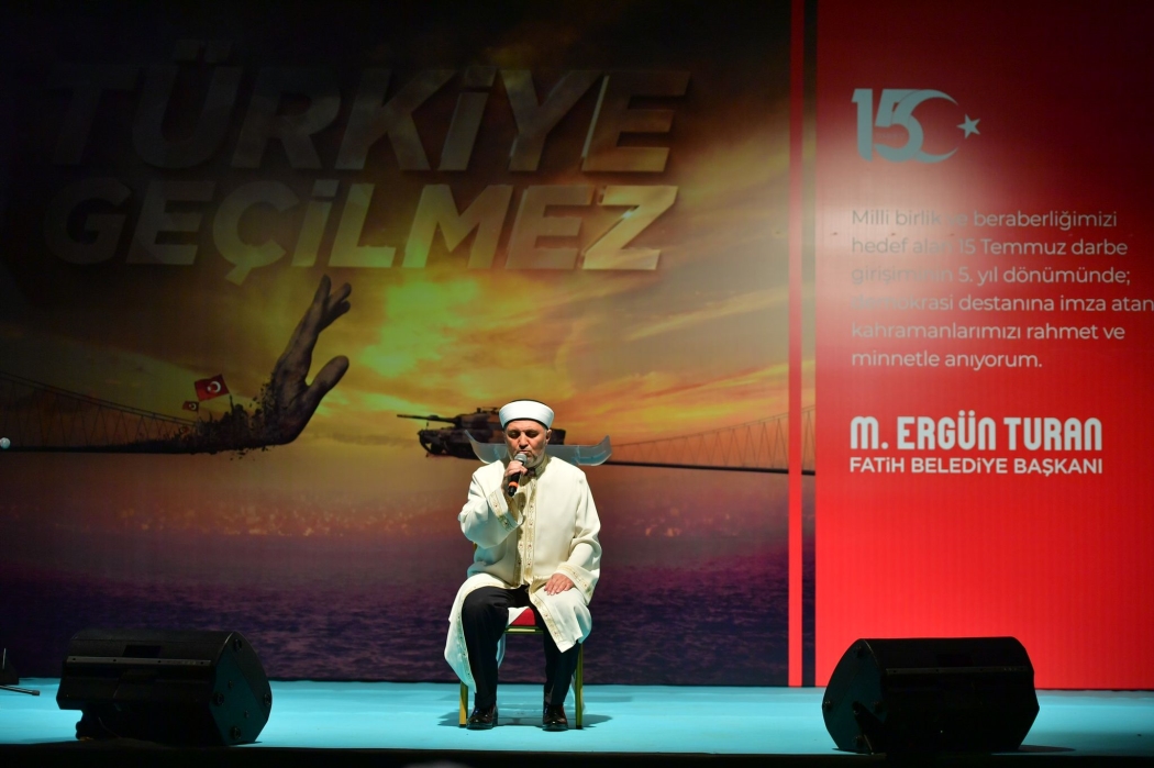 15 Temmuz Ruhu Saraçhane'de Yaşatıldı