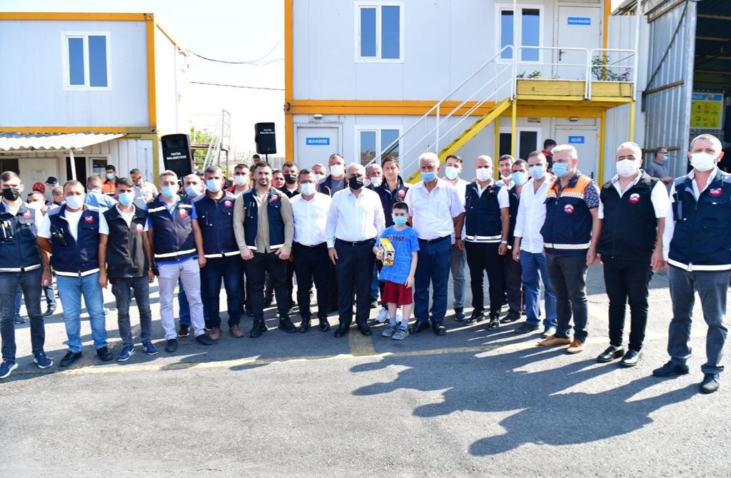 Başkan Turan, Mesai Arkadaşlarıyla Bayramlaştı