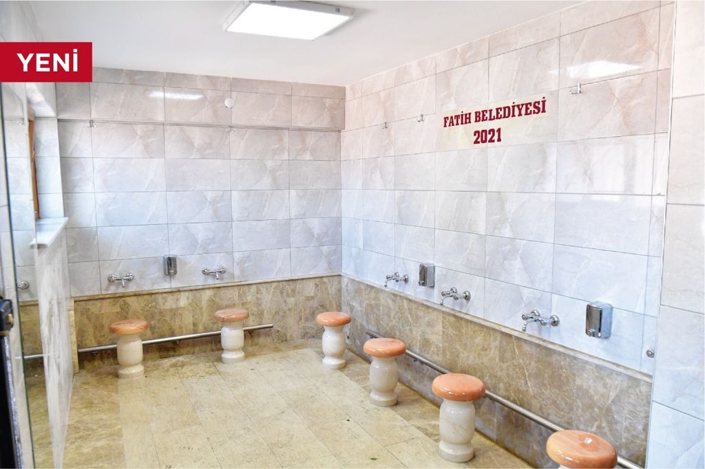 Hacı İlyas Yatağan Camii'nin Lavabo ve Şadırvanları Yenilendi