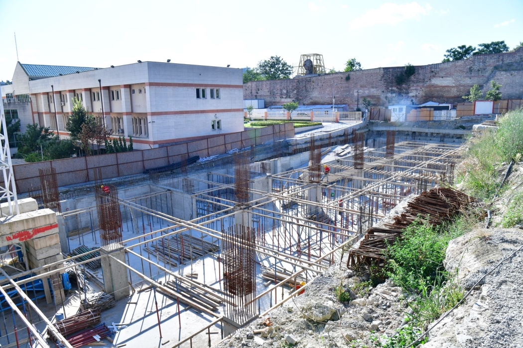 Başkan Turan Nikah Salonu İnşaatını Yerinde İnceledi