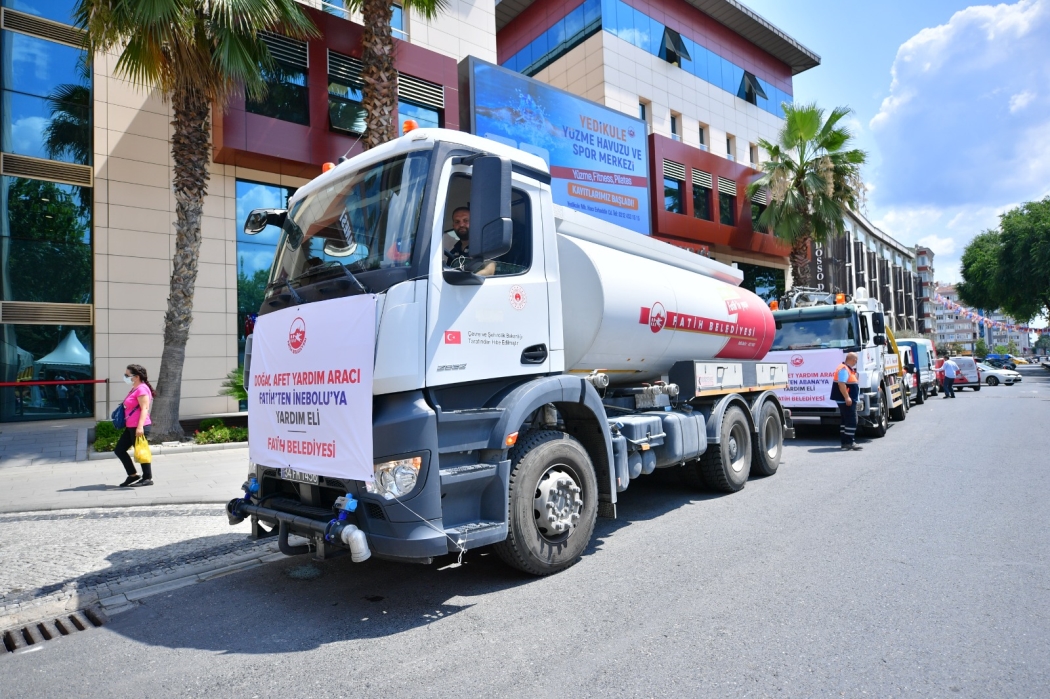 Fatih'ten Kastamonu'ya Yardım Eli