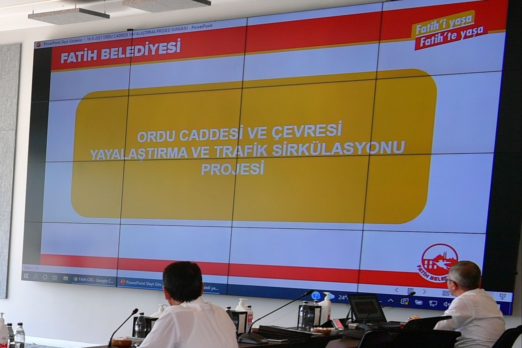 Ordu Caddesi Yayalaştırma Projesi Pazartesi Hayata Geçiyor
