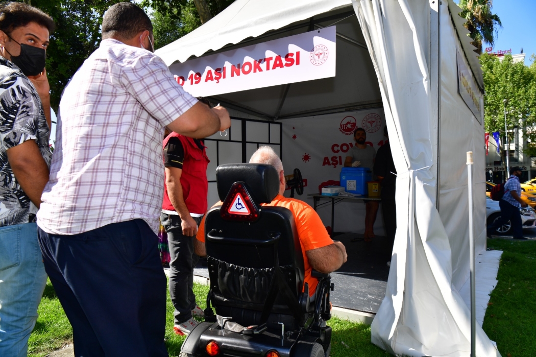 Randevusuz Aşı Noktası Kuruldu