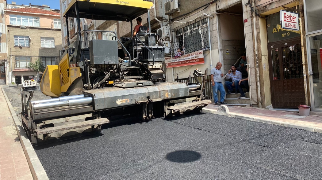 Asfalt Çalışmaları Devam Ediyor