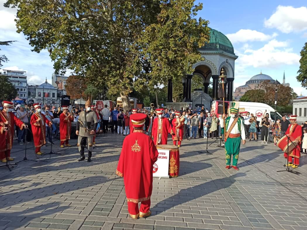 Mehter Takımı Konserine Yoğun İlgi