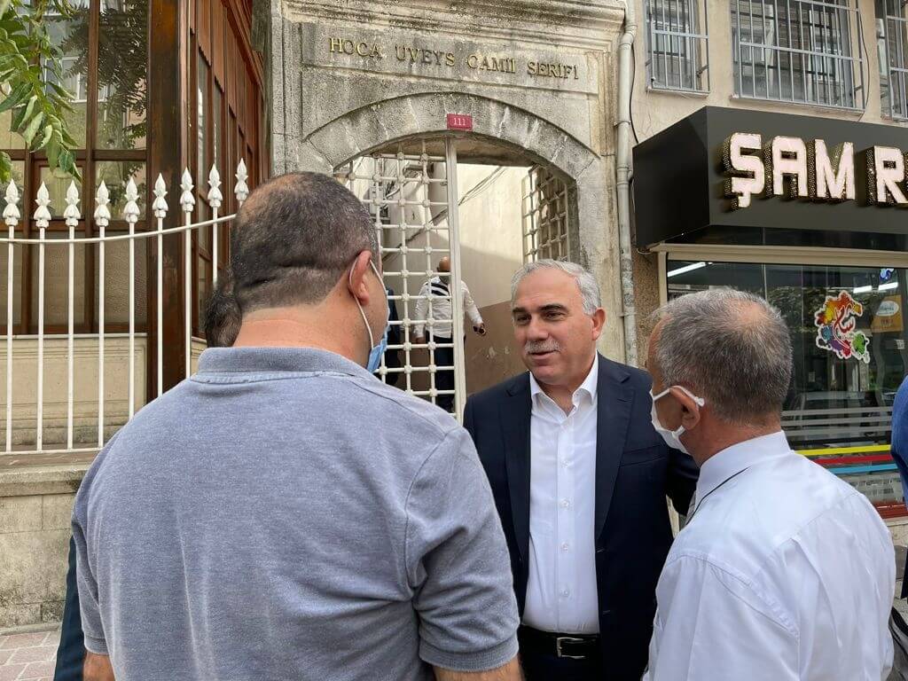 Başkan Turan Bugün Akşemsettin Mahallesi'ndeydi