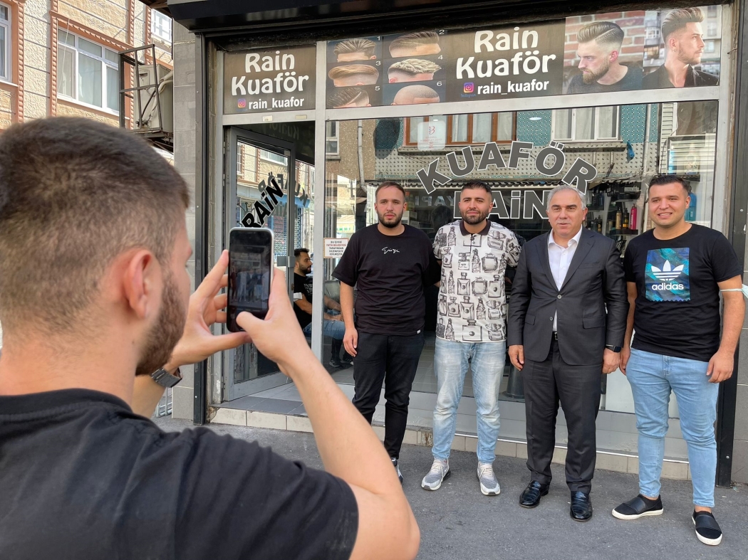 Başkan Turan Fatihlilerle