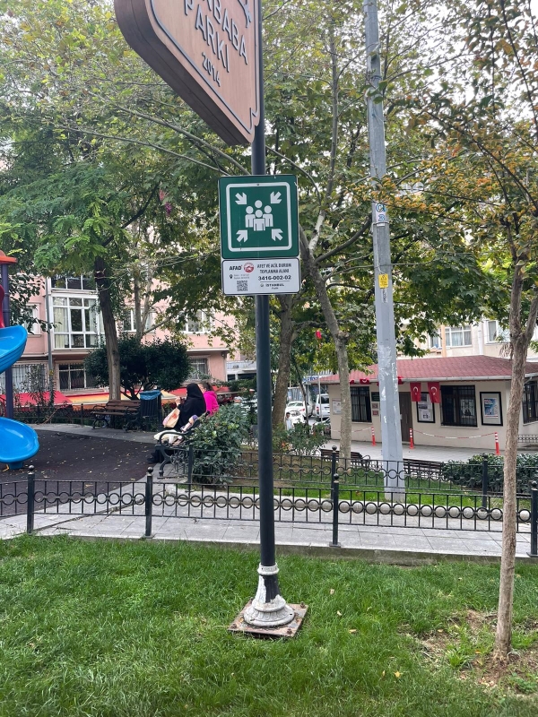 Toplanma Alanlarına QR Kodla Ulaşabilirsiniz