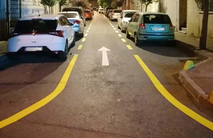 Güvenli Trafik Akışı İçin Yön Çizgi Çalışmalarımız Sürüyor