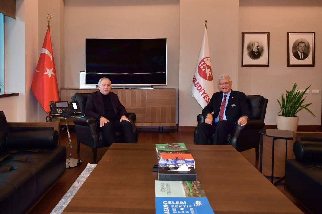 Sayın Volkan Bozkır'ı Belediyemizde Misafir Ettik