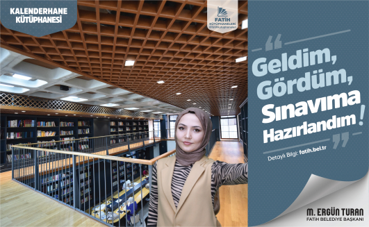 Kalenderhane Kütüphanesi Geldim Gördüm