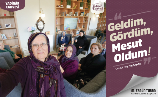 Yadigar kahvesi Geldim Gördüm