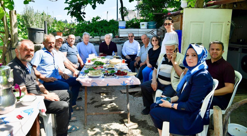 Başkan Turan, Prof. Dr. Cemal Kafadar, Yedikule Bostancıları Derneği ve Bostancılar Yedikule Bostanları Projesi ni Yerinde Değerlendirdi