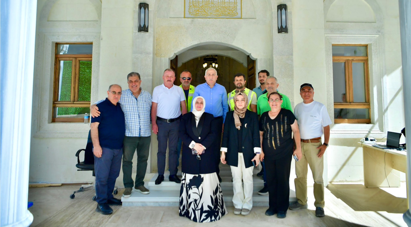Başkan Turan, Yenikapı Yalı İhsan Zini Camii ile Bostancıbaşı Abdullah Ağa Camii ndeki Çalışmaları Yerinde İnceledi