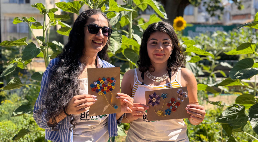 Ayvansaray Bahçe den Quiling Atölyesi: Vatandaşlarımız İçin Sanat Dolu Bir Gün