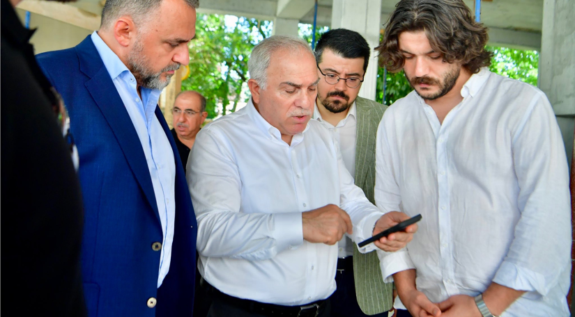Başkan Turan, İlim Yayma Vakfı İş Birliğiyle Fatih e Kazandırılacak Kütüphane ve Yurt Projelerini Yerinde İnceledi Başkan Turan, İlim Yayma Vakfı İş Birliğiyle Fatih e Kazandırılacak Kütüphane ve Yurt Projelerini Yerinde İnceledi