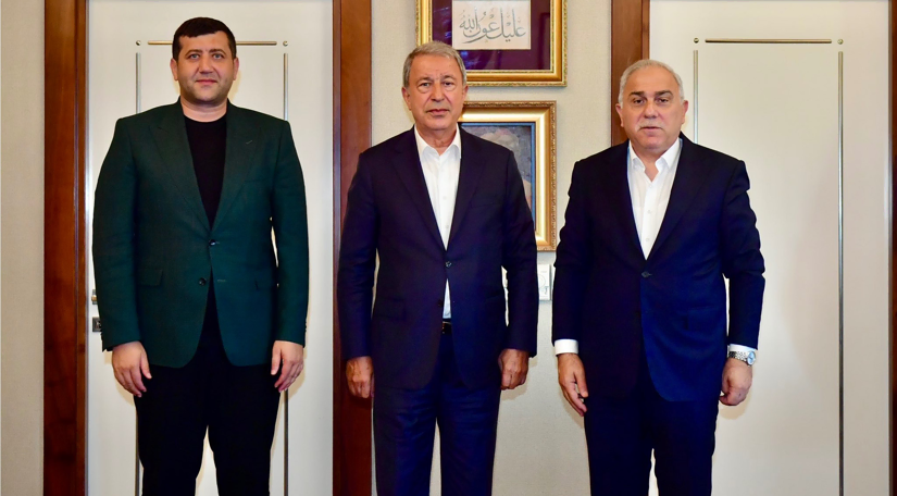 Başkan Turan, TBMM Millî Savunma Komisyonu Başkanı Akar ve Kayseri Milletvekili Ersoy Fatih Merkez Kütüphanesi nde Gençlerimizle Buluştu Başkan Turan, TBMM Millî Savunma Komisyonu Başkanı Akar ve Kayseri Milletvekili Ersoy Fatih Merkez Kütüphanesi nde Gençlerimizle Buluştu