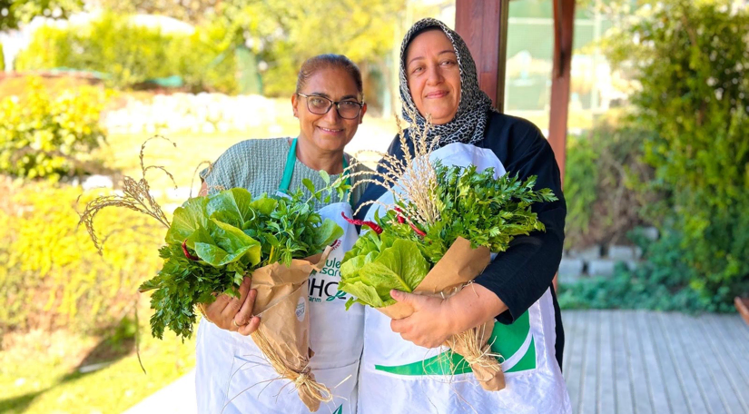 Yedikule Bahçe'de Sebze Buketleri Sağlıklı Yaşamı ve Estetiği Buluşturdu