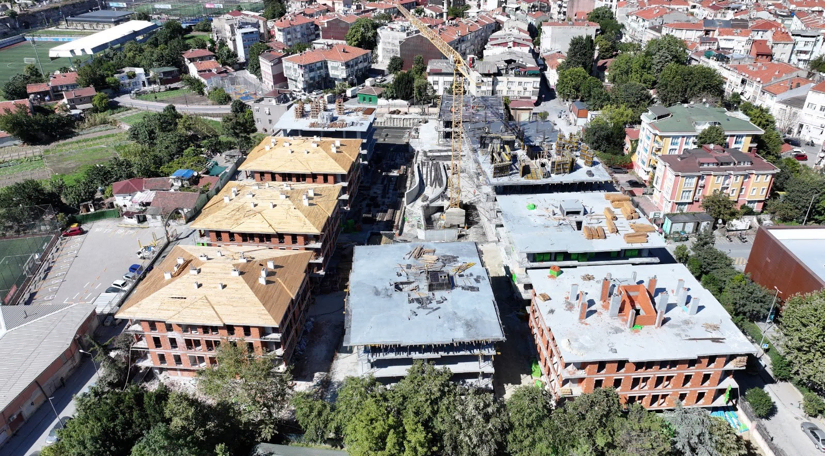 Atılgan Sitesi Kentsel Dönüşüm Projesi nde Fiziki İlerleme Yüzde 50 ye Ulaştı Atılgan Sitesi Kentsel Dönüşüm Projesi nde Fiziki İlerleme Yüzde 50 ye Ulaştı