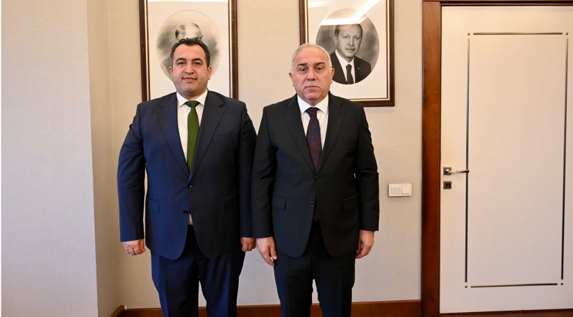 Karabük İl Emniyet Müdürlüğüne Atanan Fatih in Eski İlçe Emniyet Müdürü Osman Tınmazol dan Başkan Turan a Ziyaret Karabük İl Emniyet Müdürlüğüne Atanan Fatih in Eski İlçe Emniyet Müdürü Osman Tınmazol dan Başkan Turan a Ziyaret