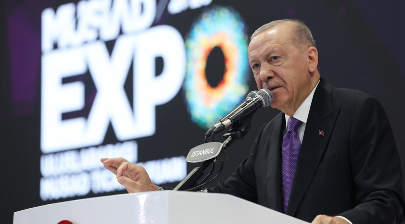 Cumhurbaşkanımız Sayın Recep Tayyip Erdoğan ın Teşrif Ettiği MÜSİAD EXPO ve Uluslararası İş Forumu nda Başkan Turan İş Dünyasıyla Bir Araya Geldi