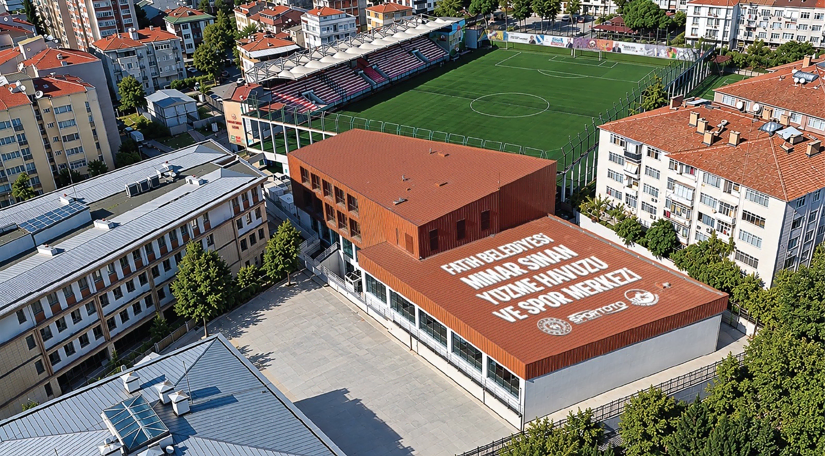Fatih in Yeni Spor ve Sosyal Yaşam Adresi Mimar Sinan Yüzme Havuzu ve Spor Merkezi Hizmetinizde Fatih in Yeni Spor ve Sosyal Yaşam Adresi Mimar Sinan Yüzme Havuzu ve Spor Merkezi Hizmetinizde