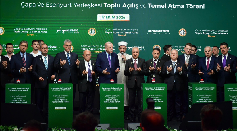 Cumhurbaşkanımız Sayın Recep Tayyip Erdoğan ın Teşrifleriyle Çapa da Gerçekleştirilen Toplu Temel Atma ve Açılış Töreninde Başkan Turan Yer Aldı Cumhurbaşkanımız Sayın Recep Tayyip Erdoğan ın Teşrifleriyle Çapa da Gerçekleştirilen Toplu Temel Atma ve Açılış Töreninde Başkan Turan Yer Aldı