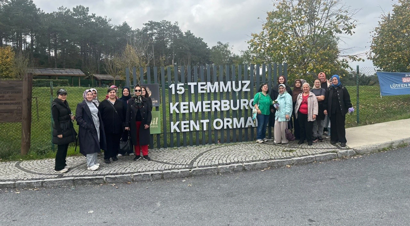 Kadın ve Aile Birimimizden Kemerburgaz Kent Ormanı nda Psikolog Eşliğinde “Sezgisel Yürüyüş” Etkinliği