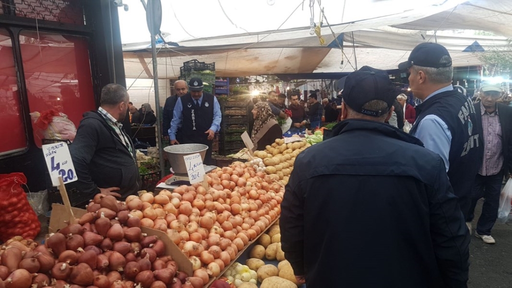 Pazar Yerleri Denetleniyor Pazar Yerleri Denetleniyor