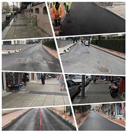 Yol ve Kaldırımı Yenilenen Cadde ve Sokaklar Yol ve Kaldırımı Yenilenen Cadde ve Sokaklar