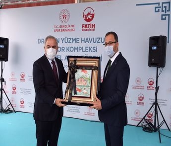 Draman Yüzme Havuzu Ve Spor Kompleksi nin Temeli Atıldı