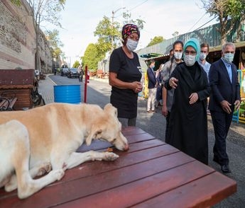 Sayın Emine Erdoğan Belediyemizin Yedikule Hayvan Barınağı nı Ziyaret Etti