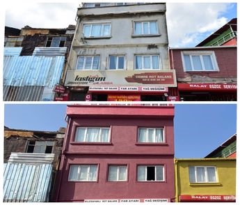 Balat ta Cepheler Güzelleşmeye Devam Ediyor