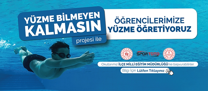 “Yüzme Bilmeyen Kalmasın” Projesi İle Öğrencilerimize Yüzme Öğretiyoruz “Yüzme Bilmeyen Kalmasın” Projesi İle Öğrencilerimize Yüzme Öğretiyoruz