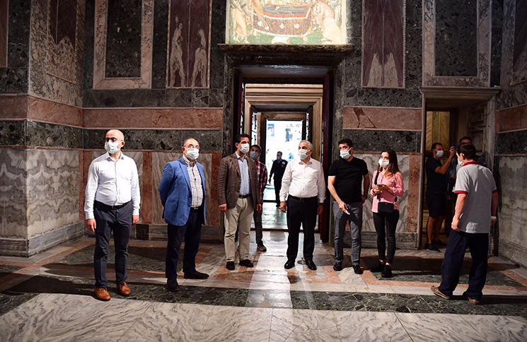 Kariye Camii Açılış İçin Gün Sayıyor Kariye Camii Açılış İçin Gün Sayıyor