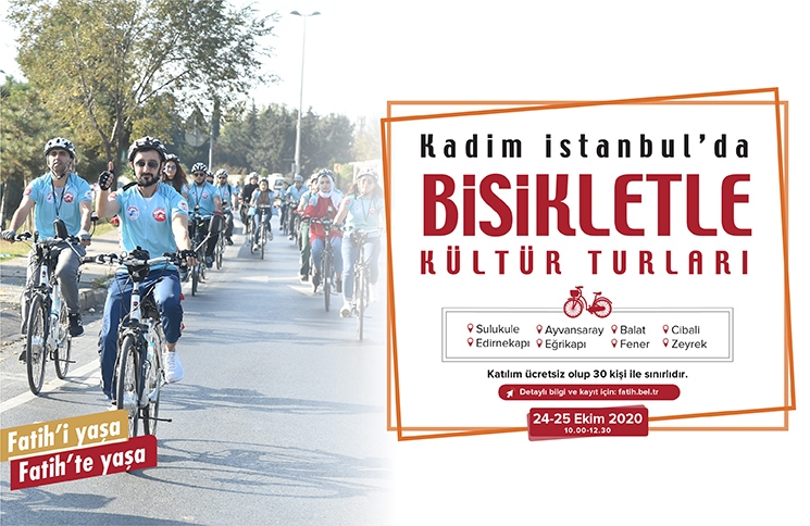 Kadim İstanbul da Bisikletle Kültür Turları Başlıyor Kadim İstanbul da Bisikletle Kültür Turları Başlıyor