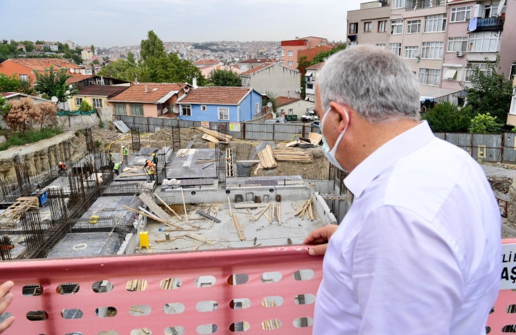 Draman Yüzme Havuzu ve Spor Kompleksinin İnşaatı Devam Ediyor