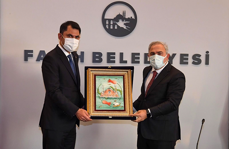 Bakan Murat Kurum Fatih Belediyesi ni Ziyaret Etti Bakan Murat Kurum Fatih Belediyesi ni Ziyaret Etti
