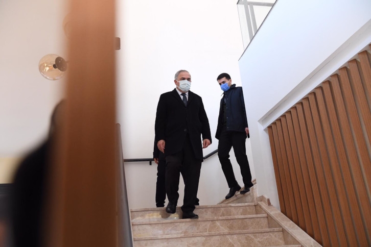 Başkan Turan Cerrahpaşa da Devam Eden Projeleri İnceledi Başkan Turan Cerrahpaşa da Devam Eden Projeleri İnceledi