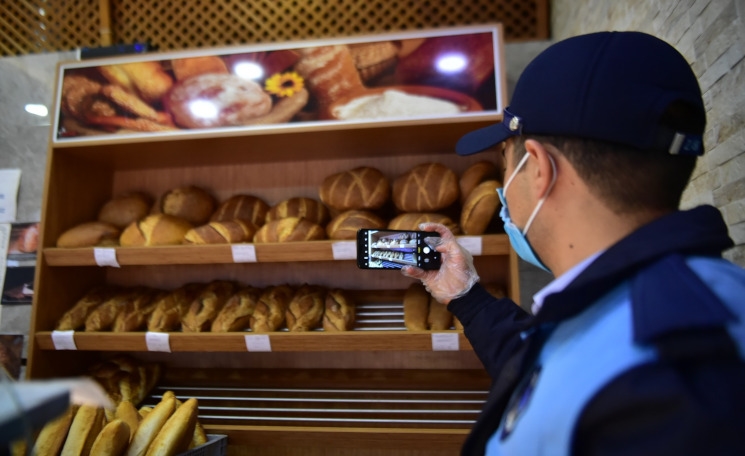 Fırınlarda Hijyen ve Gramaj İncelemesi Yapıldı Fırınlarda Hijyen ve Gramaj İncelemesi Yapıldı