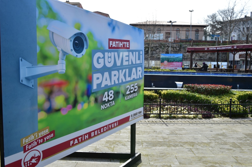 48 Parkımız 255 Kamerayla Güvende