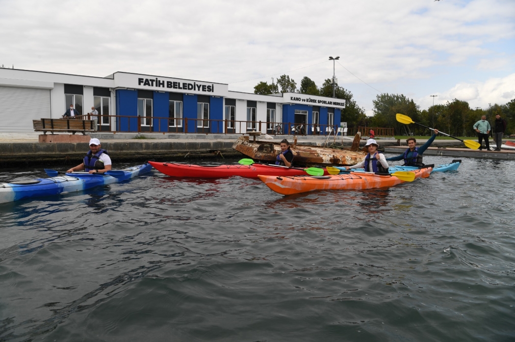 Kano ve Kürek Sporları Merkezi mizde Eğitimler Devam Ediyor