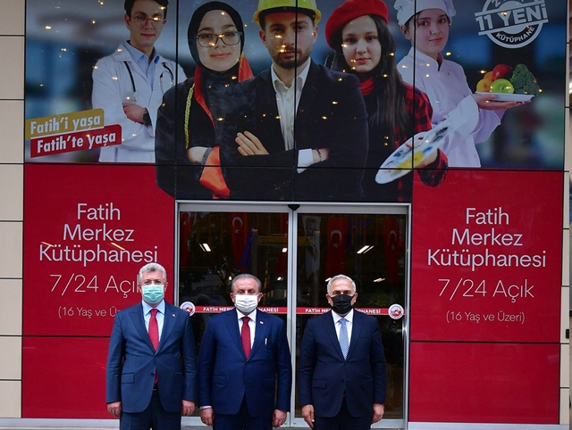 Meclis Başkanımız Mustafa Şentop Fatih Belediyesi ni Ziyaret Etti