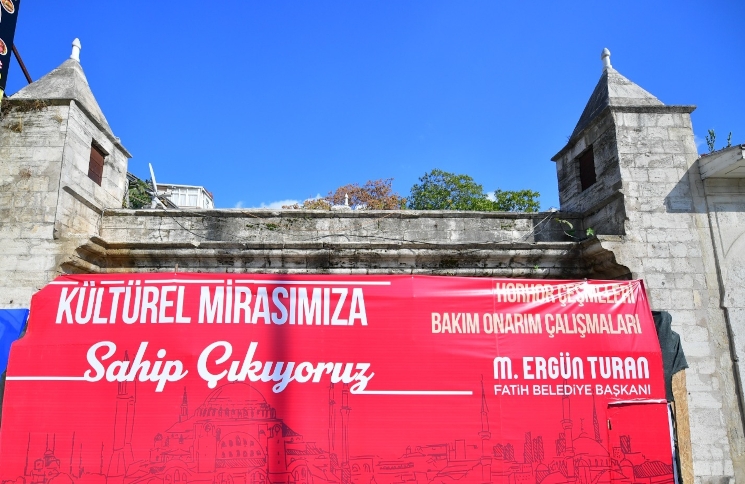 Tarihi Horhor Çeşmeleri Restore Ediliyor Tarihi Horhor Çeşmeleri Restore Ediliyor