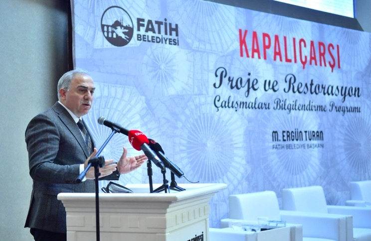 Kapalıçarşı Restorasyonunun Bilgilendirme Programı Gerçekleşti Kapalıçarşı Restorasyonunun Bilgilendirme Programı Gerçekleşti