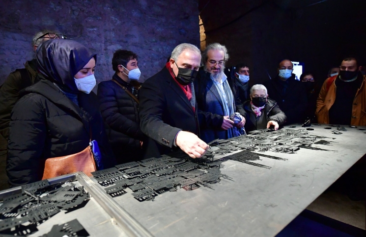 One of the Venues of the 2nd Yeditepe Biennial, Nuruosmaniye Mosque Cellar Opened Its Gates