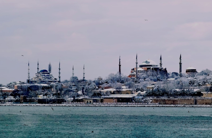 Fatih ten Eşsiz Kar Manzaraları Fatih ten Eşsiz Kar Manzaraları