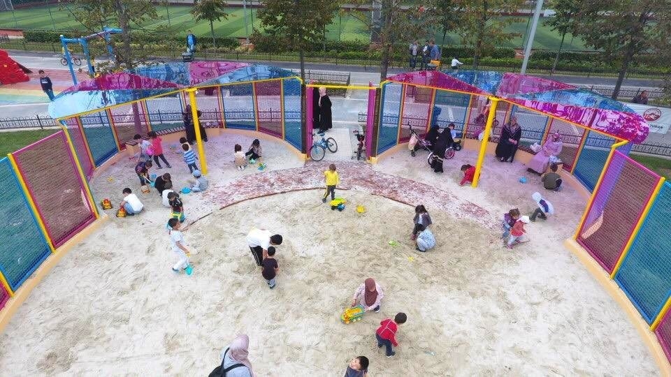 Çarşamba Çukurbostan Parkı na Kum Havuzu Çarşamba Çukurbostan Parkı na Kum Havuzu